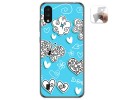 Funda Gel Tpu para Zte Blade A5 2020 diseño Mariposas Dibujos