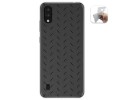 Funda Gel Tpu para Zte Blade A5 2020 diseño Metal Dibujos