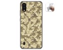 Funda Gel Tpu para Zte Blade A5 2020 diseño Sand Camuflaje Dibujos
