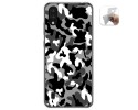 Funda Gel Tpu para Zte Blade A5 2020 diseño Snow Camuflaje Dibujos