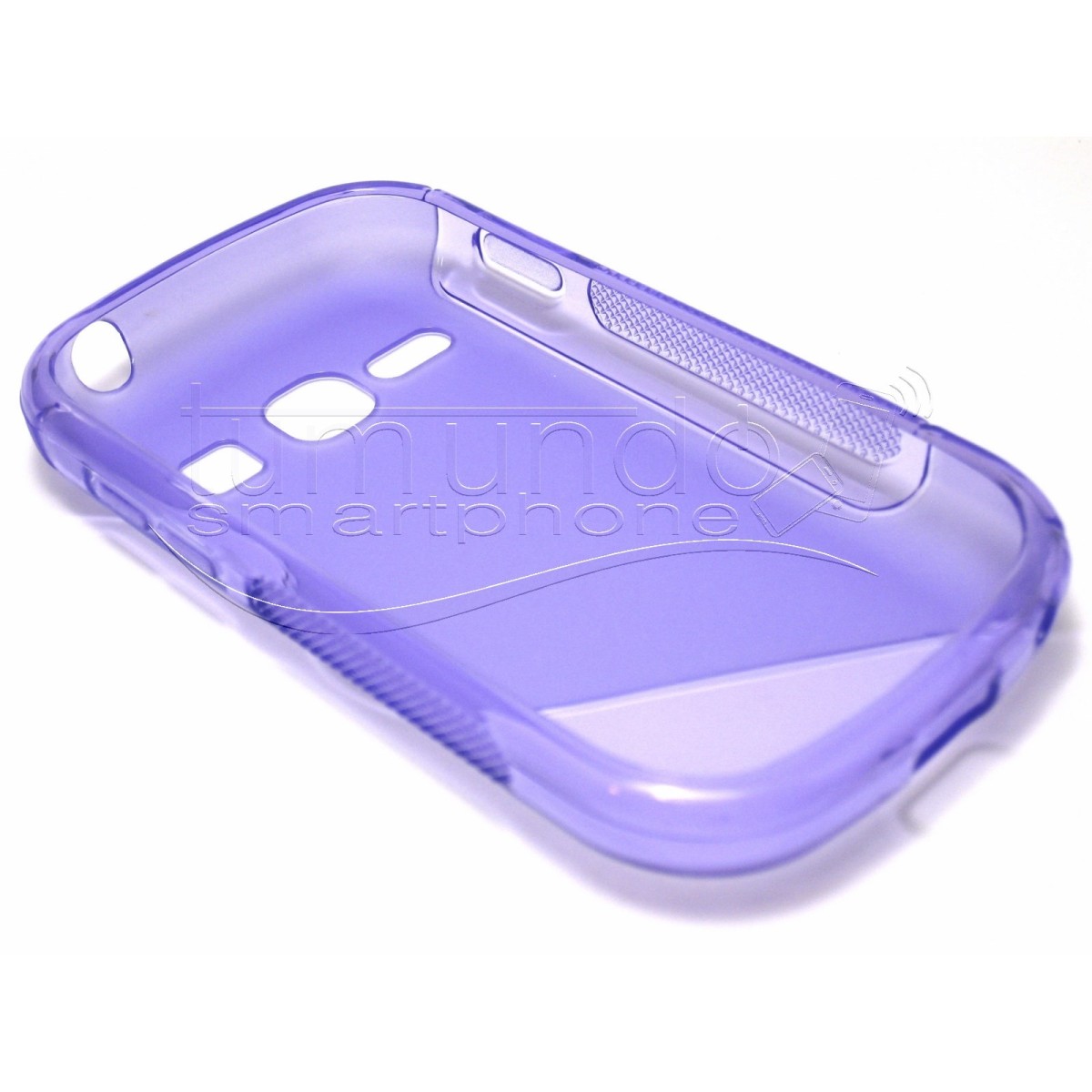 Funda Gel Tpu Samsung Galaxy Fame S6810 S Line Color Morada