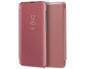 Funda Flip Cover Clear View para Xiaomi Redmi Note 9 color Rosa