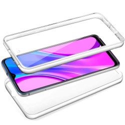 Funda Completa Transparente Pc + Tpu Full Body 360 para Xiaomi Redmi 9 2