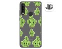 Funda Gel Transparente para Alcatel 1SE 2020 diseño Cactus Dibujos
