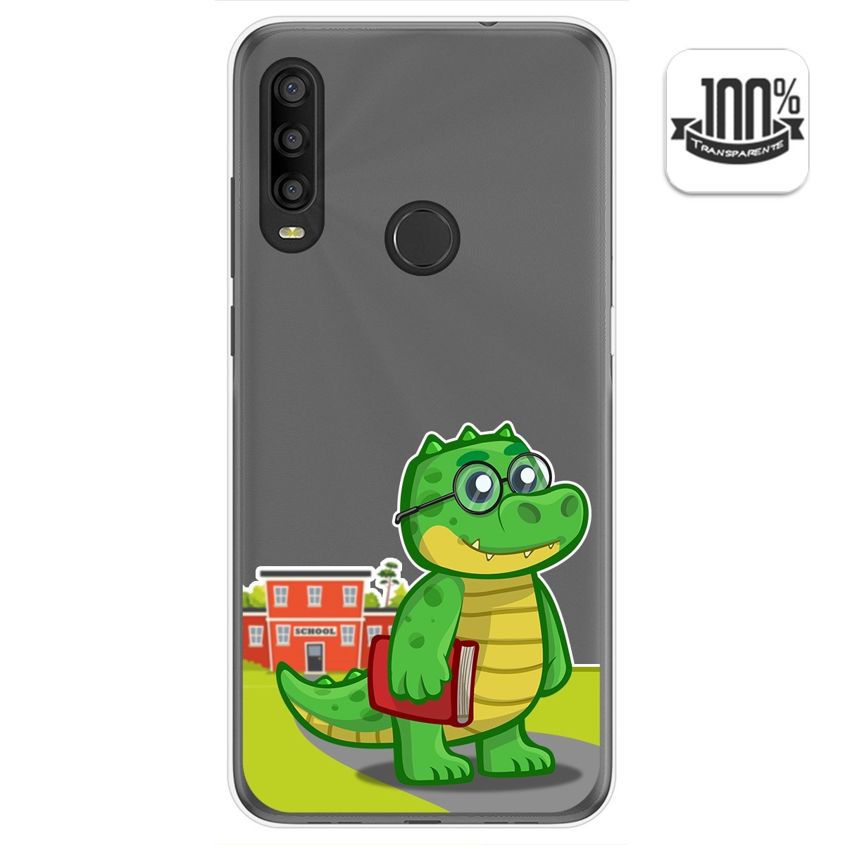Funda Gel Transparente para Alcatel 1SE 2020 diseño Coco Dibujos