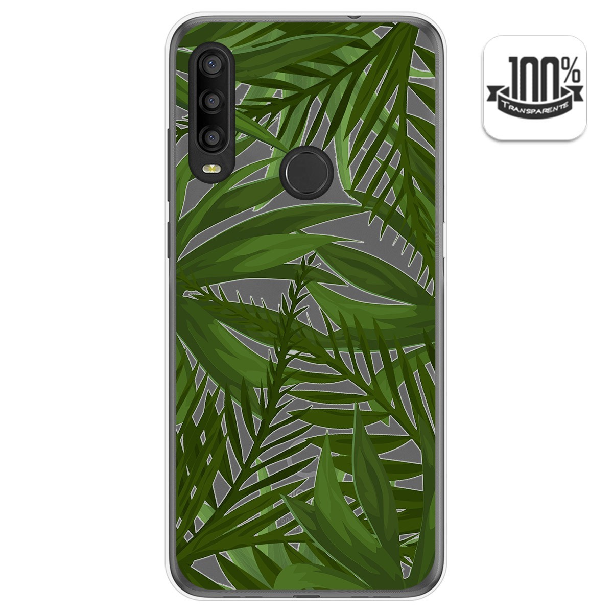 Funda Gel Transparente para Alcatel 1SE 2020 diseño Jungla Dibujos