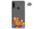 Funda Gel Transparente para Alcatel 1SE 2020 diseño Leopardo Dibujos