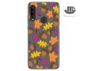 Funda Gel Transparente para Alcatel 1SE 2020 diseño Otoño Dibujos