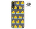 Funda Gel Transparente para Alcatel 1SE 2020 diseño Pato Dibujos