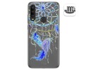 Funda Gel Transparente para Alcatel 1SE 2020 diseño Plumas Dibujos