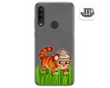 Funda Gel Transparente para Alcatel 1SE 2020 diseño Tigre Dibujos