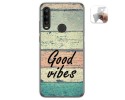 Funda Gel Tpu para Alcatel 1SE 2020 diseño Madera 01 Dibujos