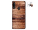 Funda Gel Tpu para Alcatel 1SE 2020 diseño Madera 02 Dibujos