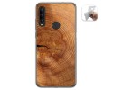 Funda Gel Tpu para Alcatel 1SE 2020 diseño Madera 04 Dibujos