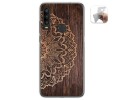 Funda Gel Tpu para Alcatel 1SE 2020 diseño Madera 06 Dibujos