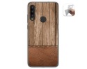Funda Gel Tpu para Alcatel 1SE 2020 diseño Madera 09 Dibujos