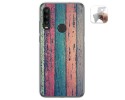 Funda Gel Tpu para Alcatel 1SE 2020 diseño Madera 10 Dibujos