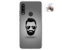 Funda Gel Tpu para Alcatel 1SE 2020 diseño Barba Dibujos