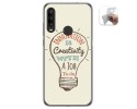 Funda Gel Tpu para Alcatel 1SE 2020 diseño Creativity Dibujos