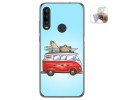 Funda Gel Tpu para Alcatel 1SE 2020 diseño Furgoneta Dibujos