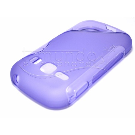 Funda Gel Tpu Samsung Galaxy Fame S6810 S Line Color Morada