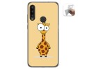 Funda Gel Tpu para Alcatel 1SE 2020 diseño Jirafa Dibujos