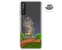 Funda Gel Transparente para Huawei P Smart S / Y8p diseño Mono Dibujos