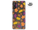 Funda Gel Transparente para Huawei P Smart S / Y8p diseño Otoño Dibujos