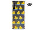 Funda Gel Transparente para Huawei P Smart S / Y8p diseño Pato Dibujos