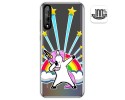 Funda Gel Transparente para Huawei P Smart S / Y8p diseño Unicornio Dibujos