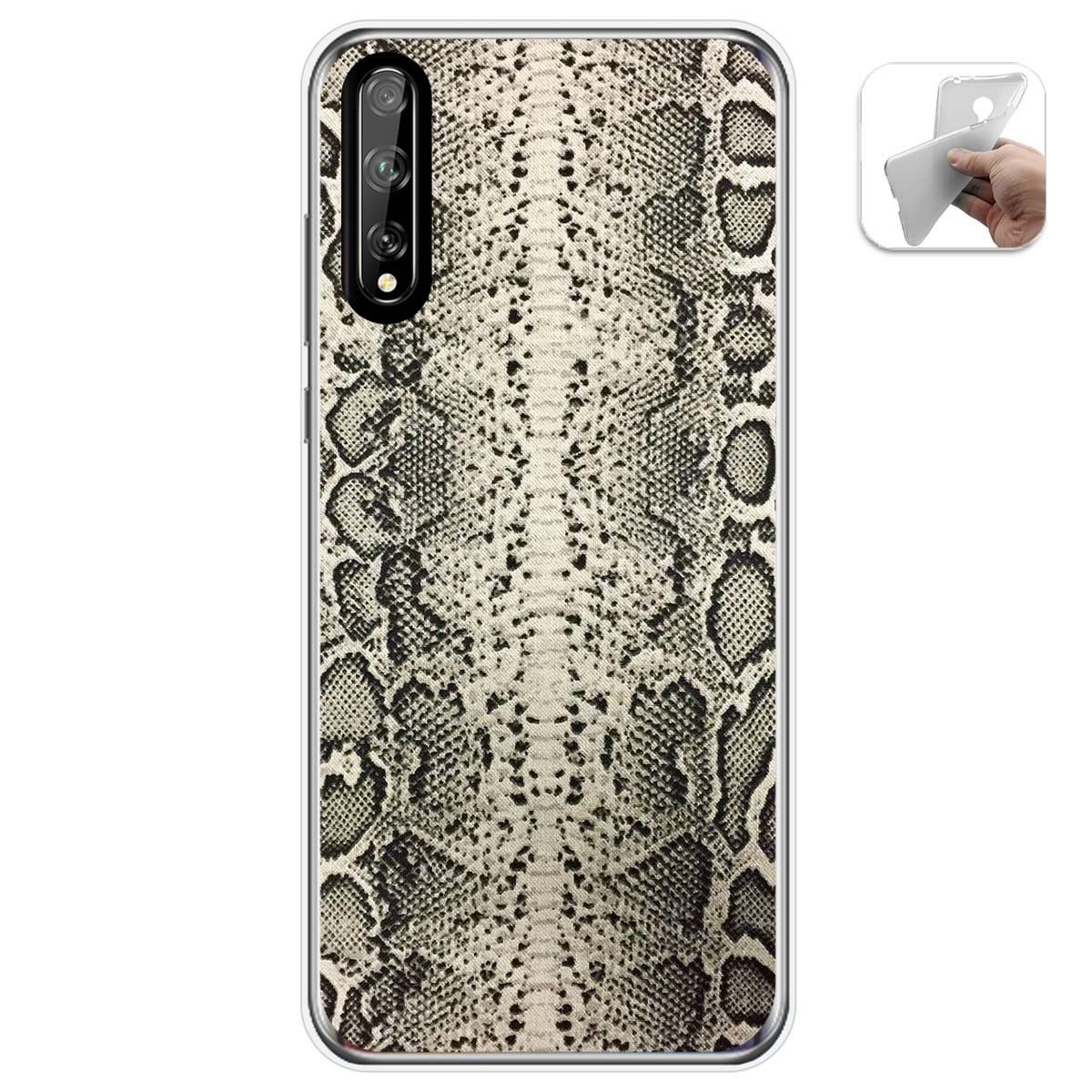 Funda Gel Tpu para Huawei P Smart S / Y8p diseño Animal 01 Dibujos