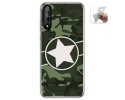Funda Gel Tpu para Huawei P Smart S / Y8p diseño Camuflaje 01 Dibujos