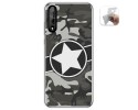 Funda Gel Tpu para Huawei P Smart S / Y8p diseño Camuflaje 02 Dibujos