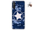 Funda Gel Tpu para Huawei P Smart S / Y8p diseño Camuflaje 03 Dibujos