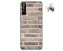 Funda Gel Tpu para Huawei P Smart S / Y8p diseño Ladrillo 01 Dibujos