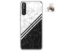 Funda Gel Tpu para Huawei P Smart S / Y8p diseño Mármol 01 Dibujos