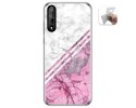 Funda Gel Tpu para Huawei P Smart S / Y8p diseño Mármol 03 Dibujos