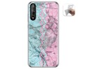 Funda Gel Tpu para Huawei P Smart S / Y8p diseño Mármol 08 Dibujos