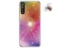 Funda Gel Tpu para Huawei P Smart S / Y8p diseño Abstracto Dibujos