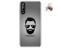 Funda Gel Tpu para Huawei P Smart S / Y8p diseño Barba Dibujos