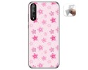 Funda Gel Tpu para Huawei P Smart S / Y8p diseño Flores Dibujos