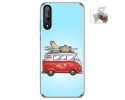 Funda Gel Tpu para Huawei P Smart S / Y8p diseño Furgoneta Dibujos