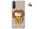 Funda Gel Tpu para Huawei P Smart S / Y8p diseño Leon Dibujos