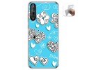 Funda Gel Tpu para Huawei P Smart S / Y8p diseño Mariposas Dibujos