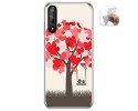 Funda Gel Tpu para Huawei P Smart S / Y8p diseño Pajaritos Dibujos