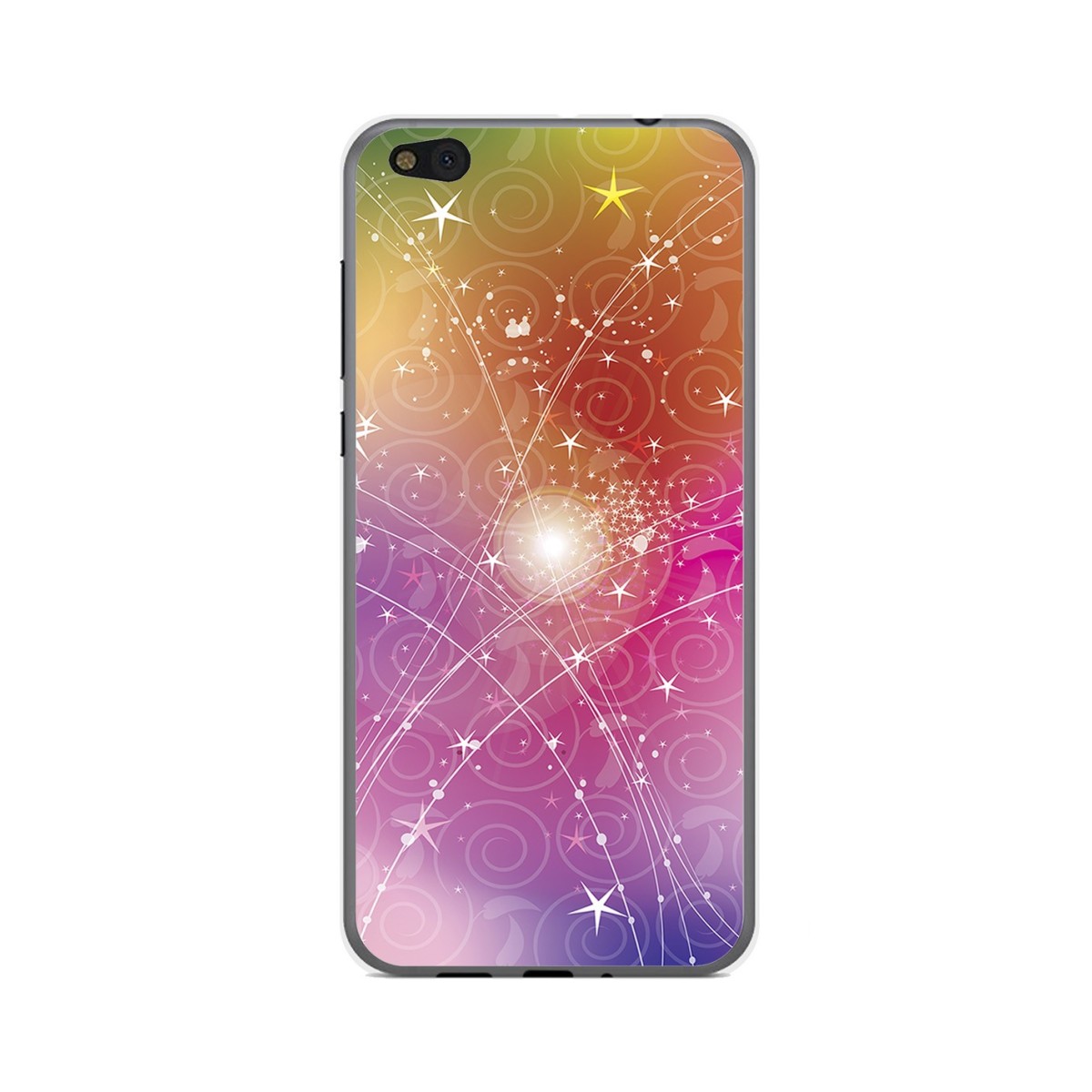 Funda Gel Tpu para Xiaomi Mi 5C Diseño Abstracto Dibujos