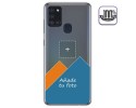 Personaliza tu Funda Gel Silicona Transparente con tu Fotografia para Samsung Galaxy A21s dibujo personalizada