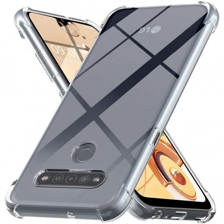 Funda Gel Tpu Anti-Shock Transparente para Lg K41s