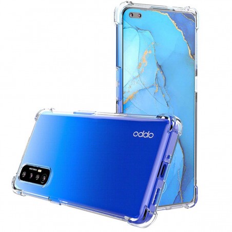 Funda Gel Tpu Anti-Shock Transparente para Oppo Find X2 Neo