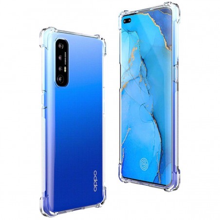 Funda Gel Tpu Anti-Shock Transparente para Oppo Find X2 Neo